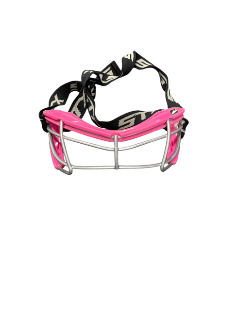 Vist Large View of Product Image Which is Used STX ROOKIE S Lacrosse Facial Protect Pink Junior