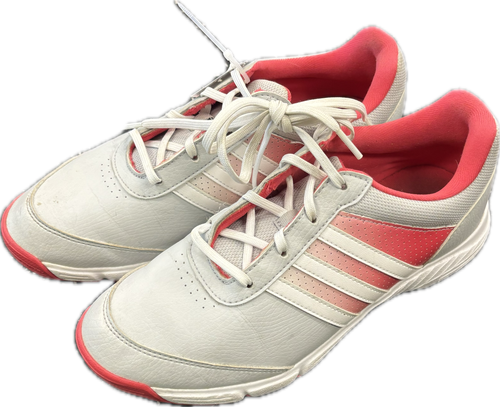 Vist Large View of Product Image Which is Used Adidas TECH RESPONSE Womens Golf Shoes White Senior 7
