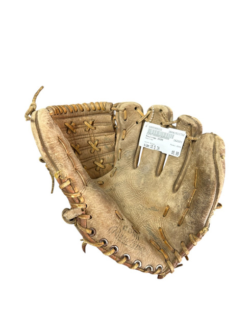 Vist Large View of Product Image Which is Used Rawlings 0099 BB/SB Glove RH Throw Brown 10 1/2"