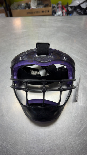 Vist Large View of Product Image Which is Used DEFENDER BB/SB Fielders Mask Purple SM