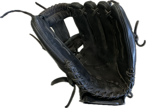 Vist Large View of Product Image Which is Used Nike ALPHA HUARACHE BB/SB Glove RH Throw Black 11 3/4"