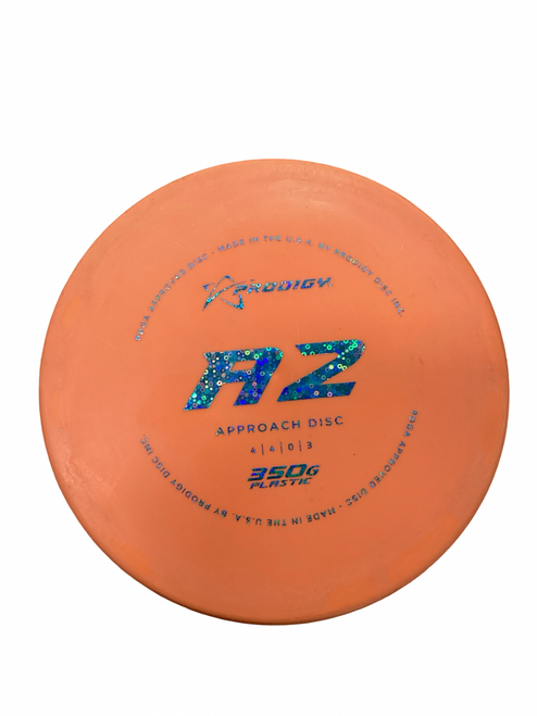 Vist Large View of Product Image Which is Used Prodigy A2 Disc Golf Putter Orange