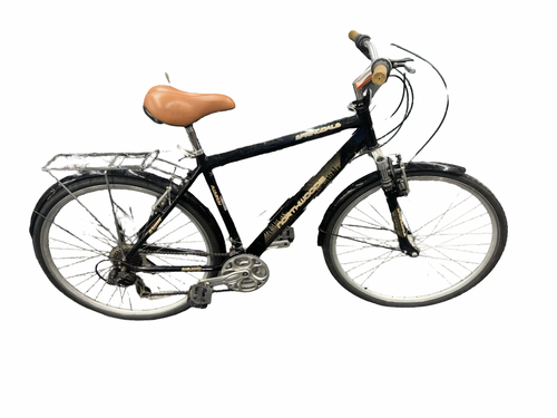Vist Large View of Product Image Which is Used NORTHWOOD SPRINGDALE Cruiser Bike Mens Black 48-52cm - 19-20" - LG Frame