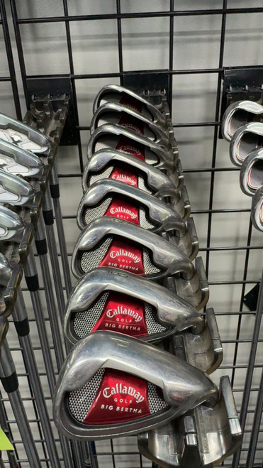 Vist Large View of Product Image Which is Used Callaway BIG BERTHA DIABLO 2006 Mens Iron Set RH 3I-PW