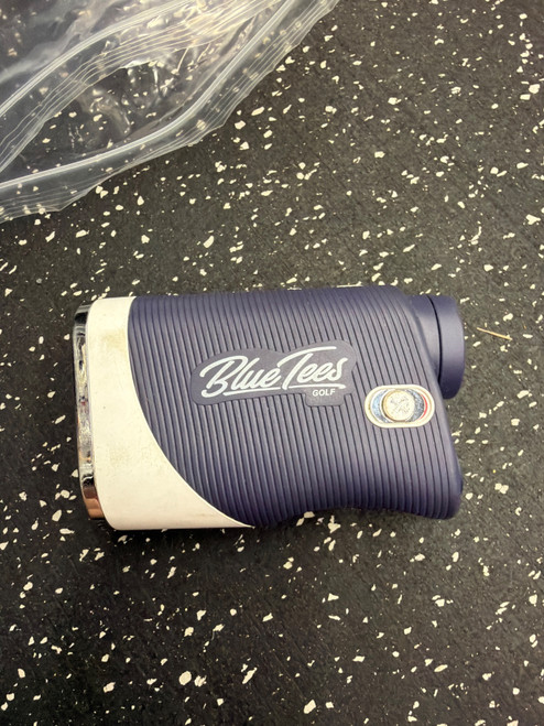 Vist Large View of Product Image Which is Used Blue Tees Golf RANGE FINDER Golf Accessory