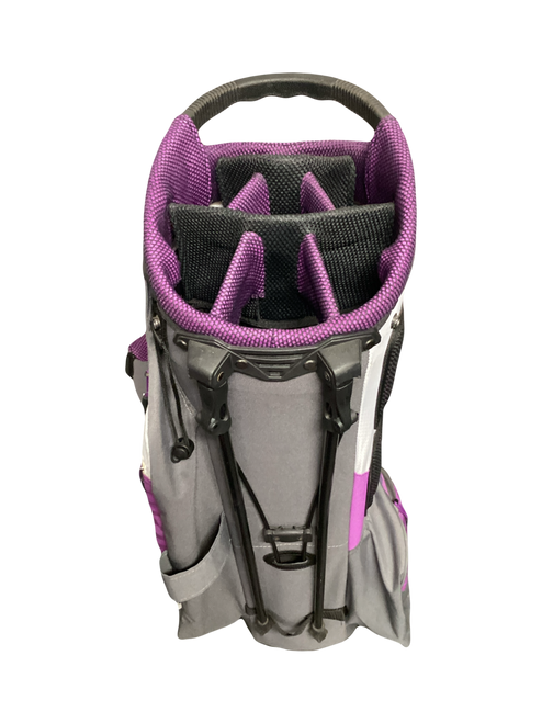 Vist Large View of Product Image Which is Used Callaway CHEV Womens Stand Bag Purple