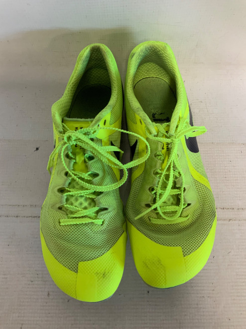 Vist Large View of Product Image Which is Used Nike Track & Field Cleats Adult Optic Yellow Senior 8