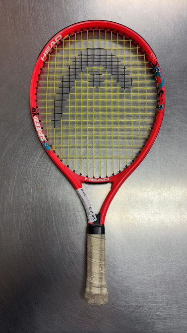 Vist Large View of Product Image Which is Used Head SPEED 21 Junior Tennis Racquet Red 19"