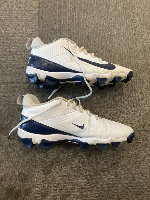 Vist Large View of Product Image Which is Used Nike ALPHA Adult FB Cleats Navy Blue Senior 10