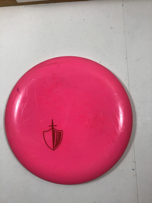 Vist Large View of Product Image Which is Used GOLIATH GENESIS Disc Golf Mid Range Pink 175g