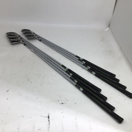 Vist Large View of Product Image Which is Used Taylormade ROCKETBALLZ RH 4-GW/AW R-FLEX Mens Iron Set RH 4I-GW/AW