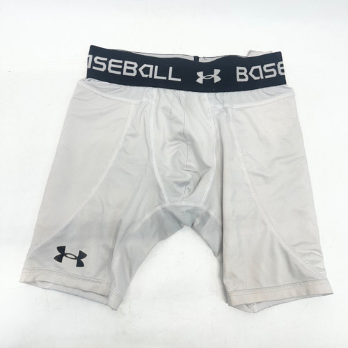 Vist Large View of Product Image Which is Used Under Armour YOUTH SLIDING SHORTS Other Clothing White MD