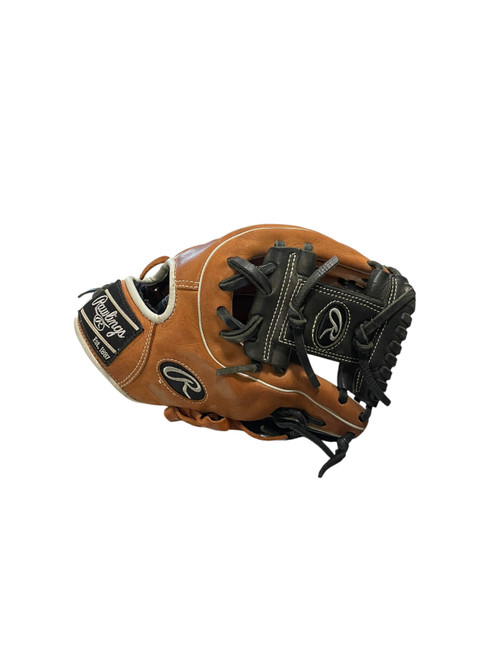 Vist Large View of Product Image Which is Used Rawlings GGE115IBRB BB/SB Glove RH Throw Black 11 1/2"