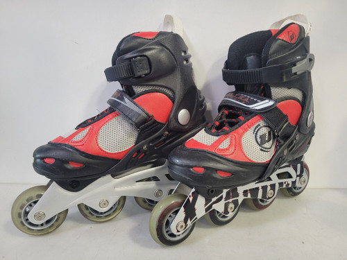 Vist Large View of Product Image Which is Used Ultra Wheels ABEC-7 Junior Roller Quad Skates Black Junior 06