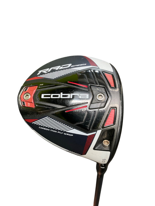 Vist Large View of Product Image Which is Used Cobra RAD SPEED Mens Driver RH 9.0 Degree