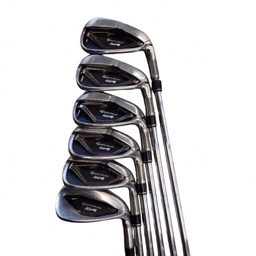 Vist Large View of Product Image Which is Used Taylormade M4 Mens Iron Set RH 6I-GW/AW