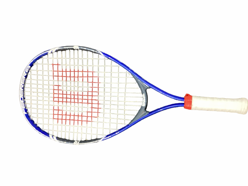 Vist Large View of Product Image Which is Used Wilson FEDERER 23 Junior Tennis Racquet Royal Blue 23"