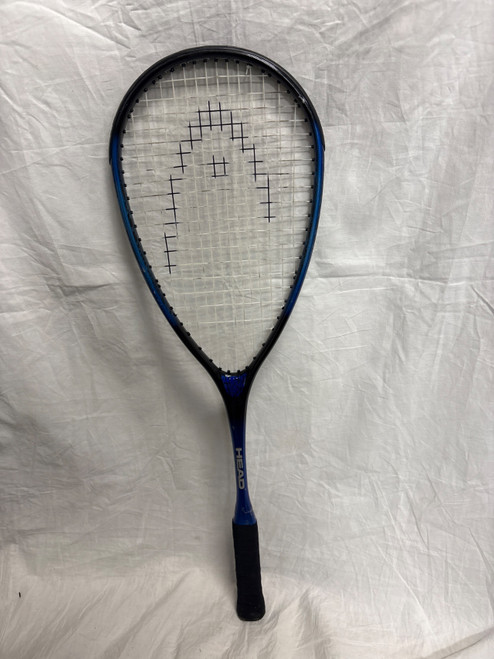Vist Large View of Product Image Which is Used Head POWER 195 Adult Squash Racquet Navy Blue 4 5/8"