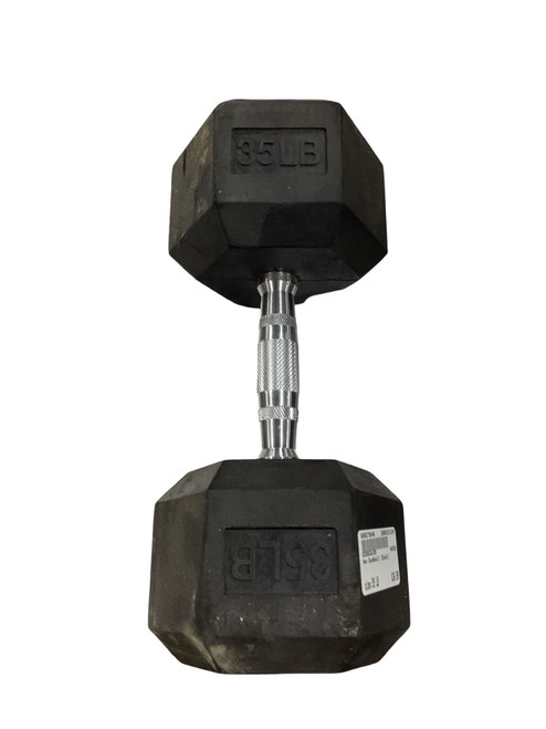 Vist Large View of Product Image Which is Used Hex Dumbbell (Each) 35 lb