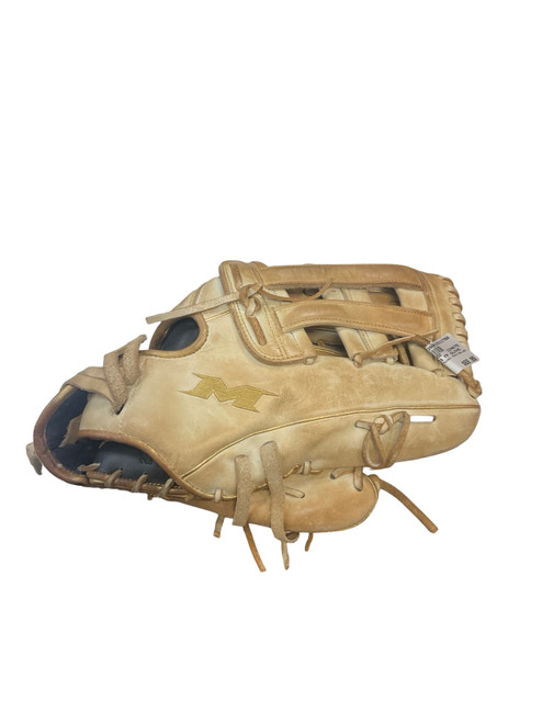 Vist Large View of Product Image Which is Used Miken PRO135-WG BB/SB Glove RH Throw White 13 1/2"