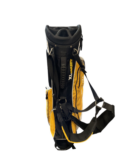 Vist Large View of Product Image Which is Used Top Flite XL VARSITY STAND BAG Mens Stand Bag Yellow