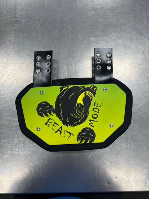 Vist Large View of Product Image Which is Used BEAST MODE Football Back Plate