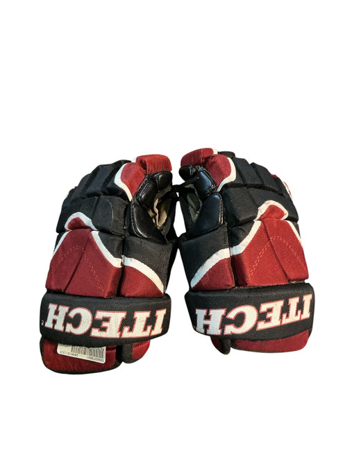 Vist Large View of Product Image Which is Used Itech HG 2200 GLOVES Youth Gloves Red 11"