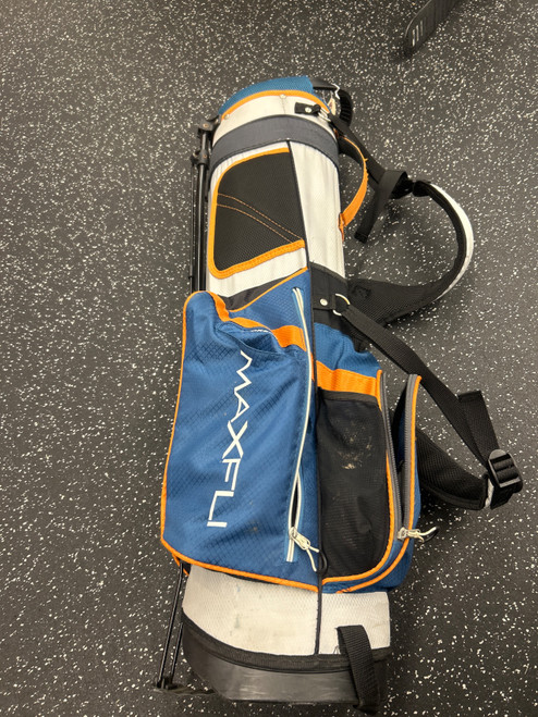 Vist Large View of Product Image Which is Used Maxfli HONORS LITE Jr Stand Bag Navy Blue