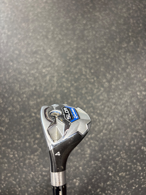 Vist Large View of Product Image Which is Used Taylormade SLDR Womens Hybrid Club LH 4 Hybrid