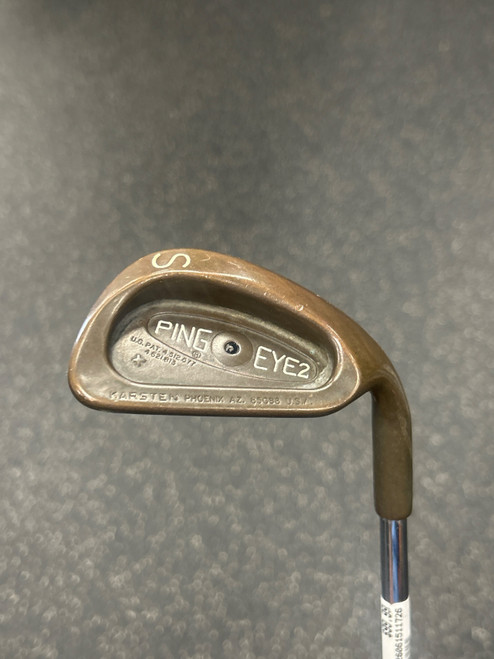 Vist Large View of Product Image Which is Used Ping EYE 2+ BLACK DOT BECU Golf Wedge Mens RH Sand Wedge
