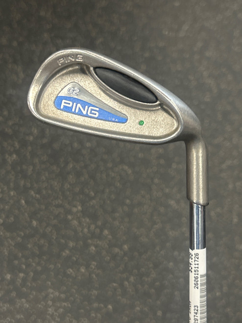 Vist Large View of Product Image Which is Used Ping G2 GREEN DOT Mens Individual Iron RH 3 Iron