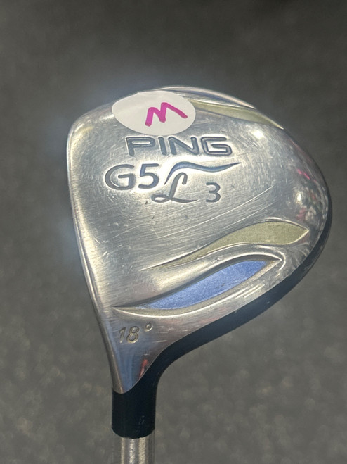 Vist Large View of Product Image Which is Used Ping G5 LADIES Womens Fairway Wood LH 3 Wood