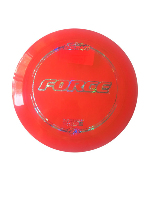Vist Large View of Product Image Which is Used Discraft FORCE Disc Golf Driver Red