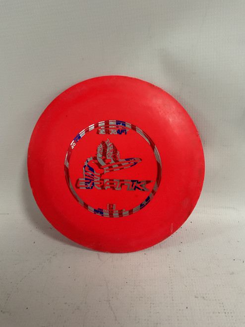 Vist Large View of Product Image Which is Used Innova DX BEAST Disc Golf Driver Red