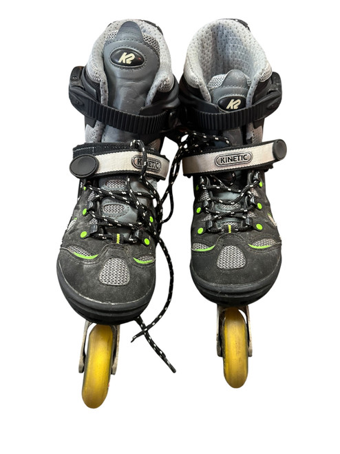 Vist Large View of Product Image Which is Used K2 EXO TECH Senior Rec Fitness Skates Black Senior 8.5
