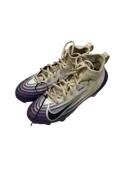Vist Large View of Product Image Which is Used Nike Jr FB Cleats Purple Junior 04