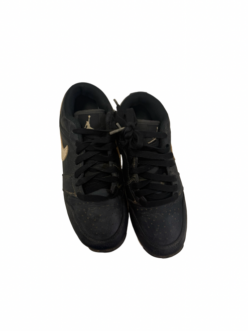 Vist Large View of Product Image Which is Used Nike JORDAN LOW HF6885-100 Baseball Cleats Black Junior 04