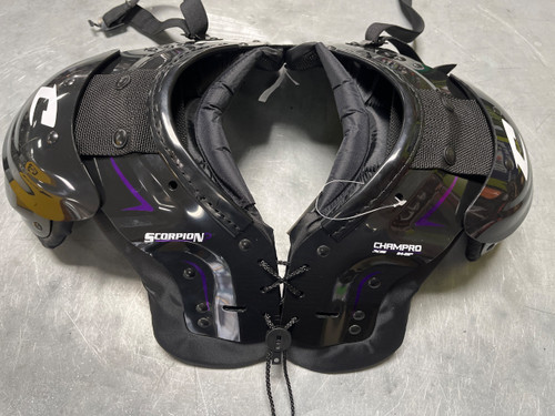 Vist Large View of Product Image Which is New scorpion shoulder pads