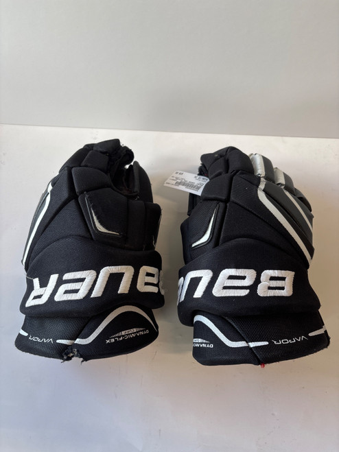 Vist Large View of Product Image Which is Used Bauer VAPOR X80 Senior Gloves Black 15"