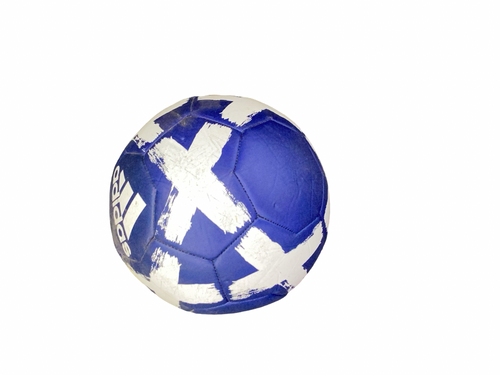 Vist Large View of Product Image Which is Used Adidas 5 All Size Soccer Ball Royal Blue 5