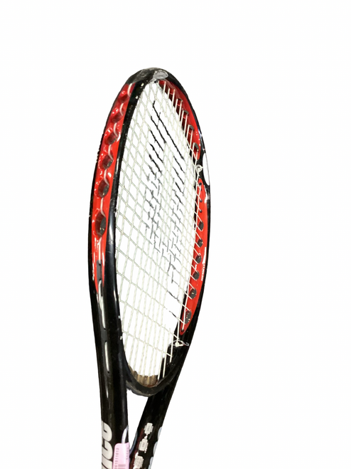 Vist Large View of Product Image Which is Used Prince 03 RED Adult Tennis Racquet Black 4 5/8"