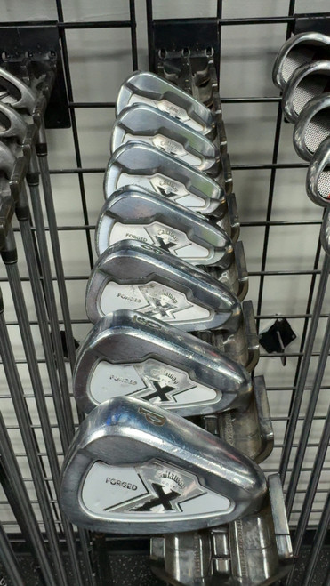 Vist Large View of Product Image Which is Used Callaway X FORGED Mens Iron Set RH 4I-PW