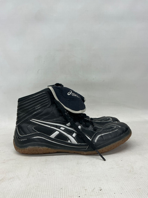 Vist Large View of Product Image Which is Used Asics Wrestling Shoes Black Senior 6
