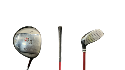 Vist Large View of Product Image Which is Used Wilson STAFF FWS Mens Fairway Wood RH 3 Wood