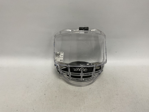 Vist Large View of Product Image Which is Used Bauer SENIOR VISOR Hockey Full Visor One Size