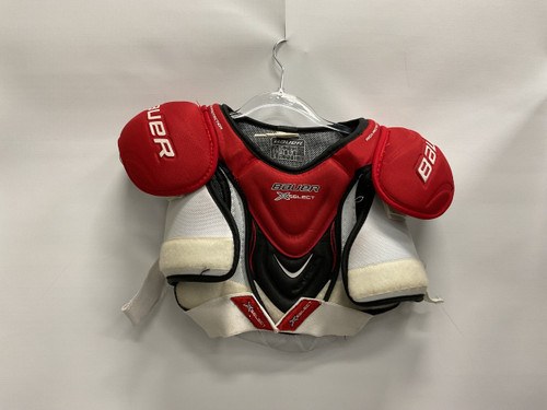 Vist Large View of Product Image Which is Used Bauer X SELECT Junior Shoulder Pads SM