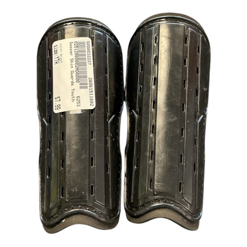 Vist Large View of Product Image Which is Used Soccer Shin Guards Youth Black Youth