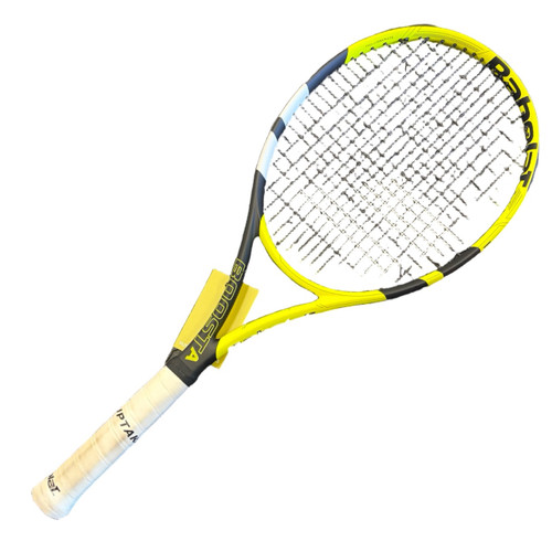 Vist Large View of Product Image Which is Used Babolat Boost A Adult Tennis Racquet Yellow 4"