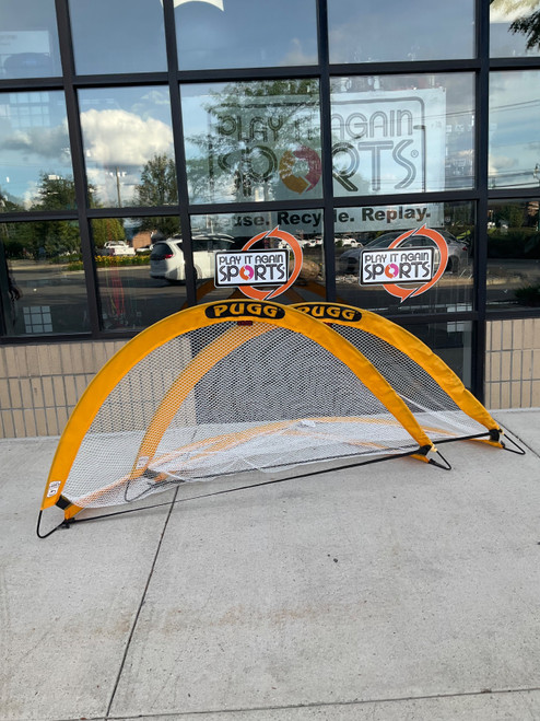 Vist Large View of Product Image Which is Used Pugg 6-FOOT POP UP NET Soccer Goal
