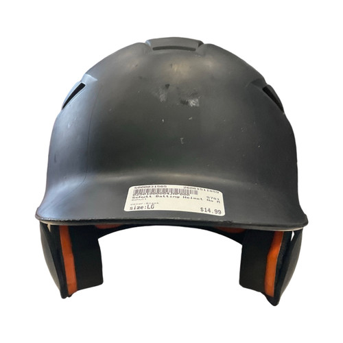 Vist Large View of Product Image Which is Used, Schutt, Batting Helmet, No Mask, Black, LG
